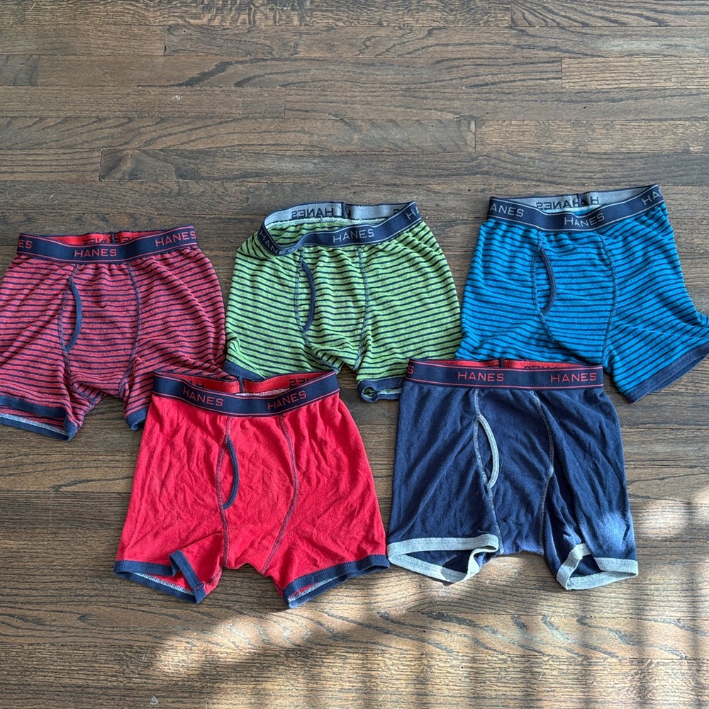 Hanes boys Vibrant Boxer Briefs Collection